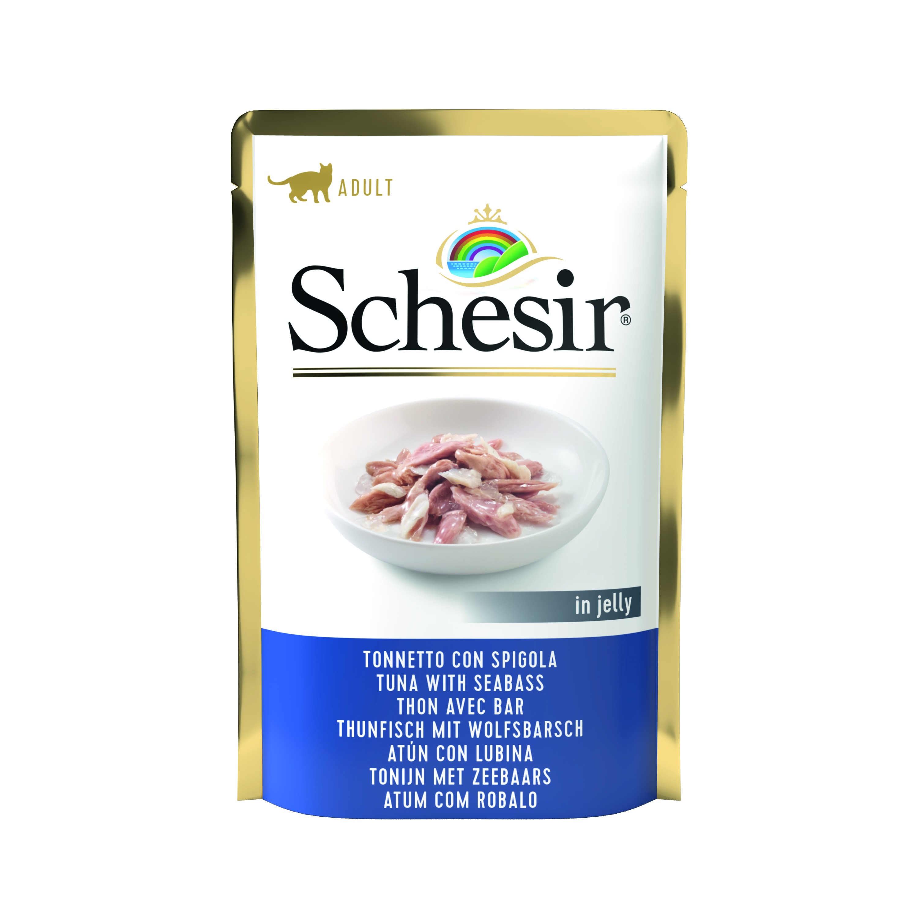 Schesir Soupe Chat Thon avec Papaye 85g - APS Choice