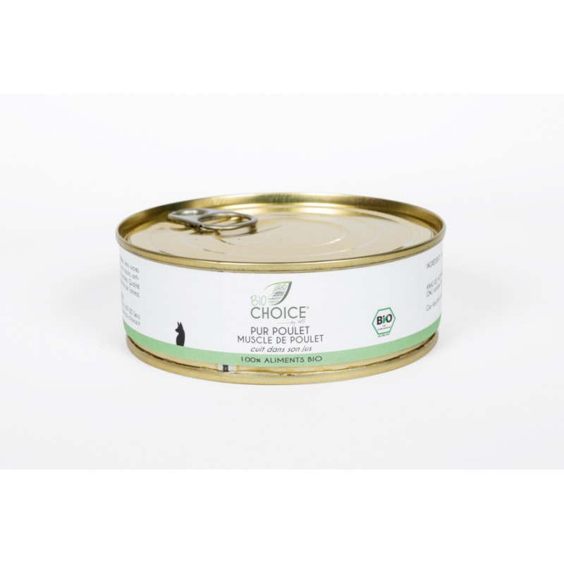 BioChoice Chien  Pur Poulet boite 200g